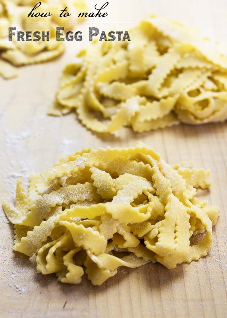 How to Make Fresh Egg Pasta Dough A Step by Step Guide Just a Little Bit of Bacon