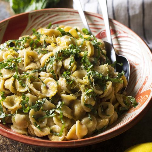 Pappardelle Pasta with Pancetta and Burrata Just a Little Bit of Bacon