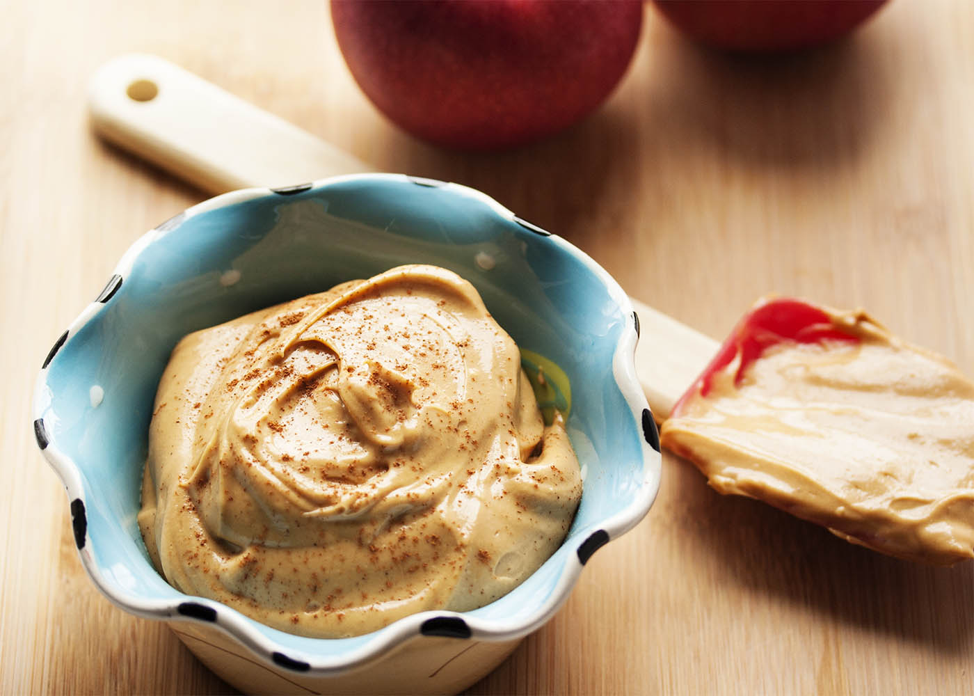 Apple Cider Dip - This cream cheese apple cider dip is packed full of intense cider flavor that will have you coming back for more. | justalittlebitofbacon.com