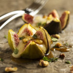 Fig Appetizer With Brie and Spiced Honey