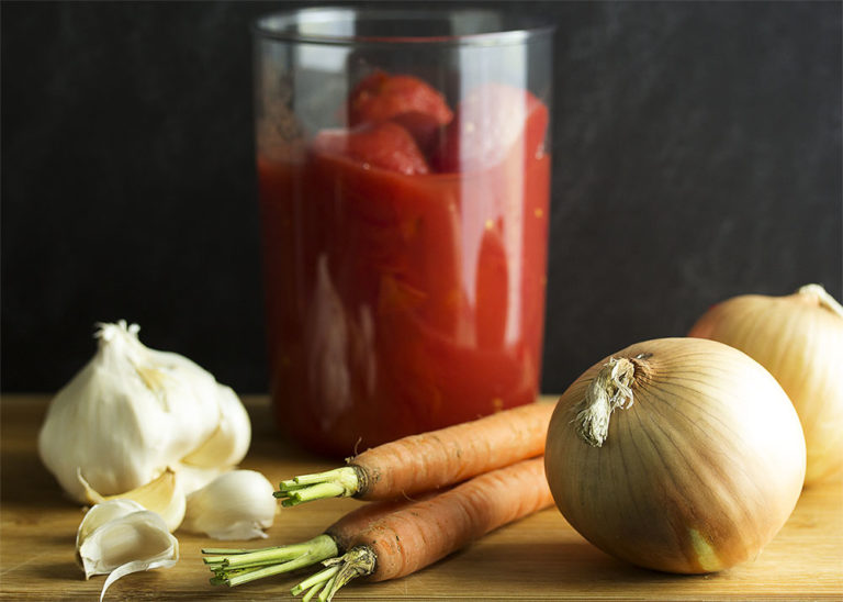 Authentic Homemade Italian Marinara Sauce Just a Little Bit of Bacon