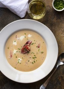 After years of tinkering I've developed a quick lobster bisque that is as fabulous and full of flavor as it is simple and easy to make. | justalittlebitofbacon.com