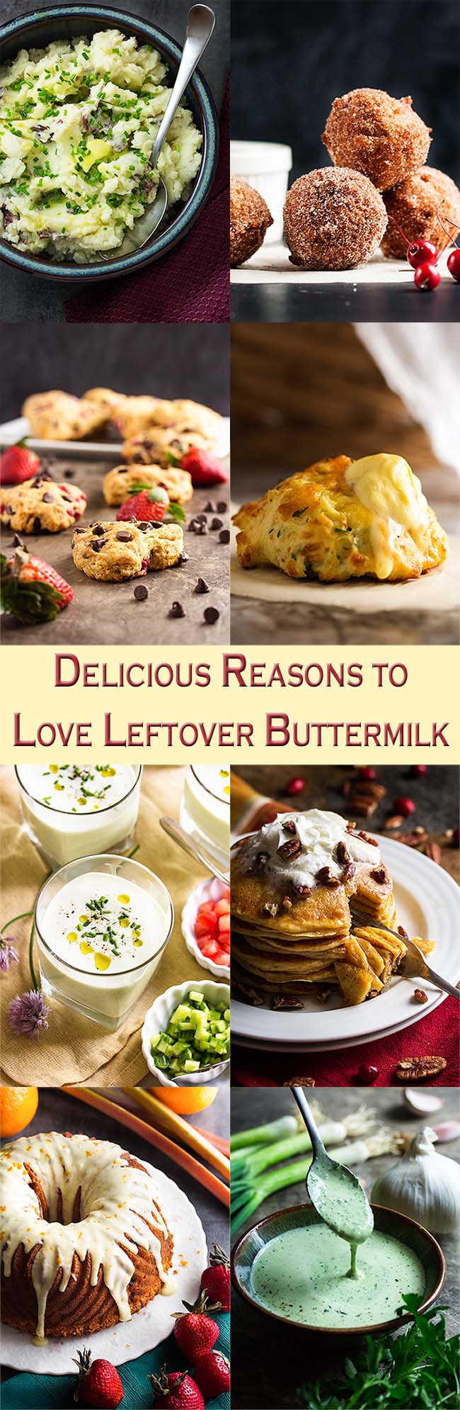 Have some leftover buttermilk sitting in your fridge? Don't know what to do with it? I have a pile of yummy recipes which will have you finishing off that buttermilk in no time! | justalittlebitofbacon.com