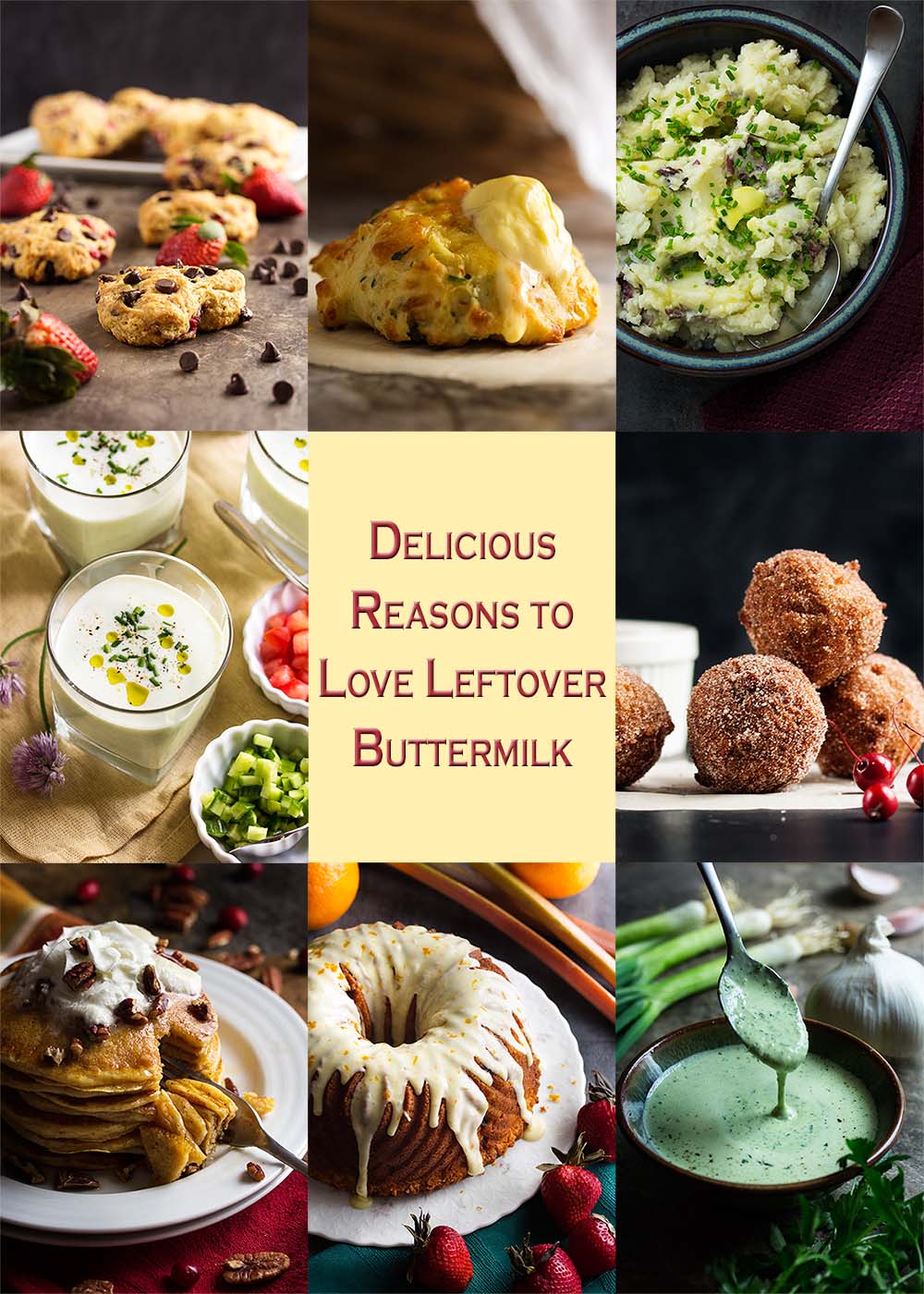 Have some leftover buttermilk sitting in your fridge? Don't know what to do with it? I have a pile of yummy recipes which will have you finishing off that buttermilk in no time! | justalittlebitofbacon.com