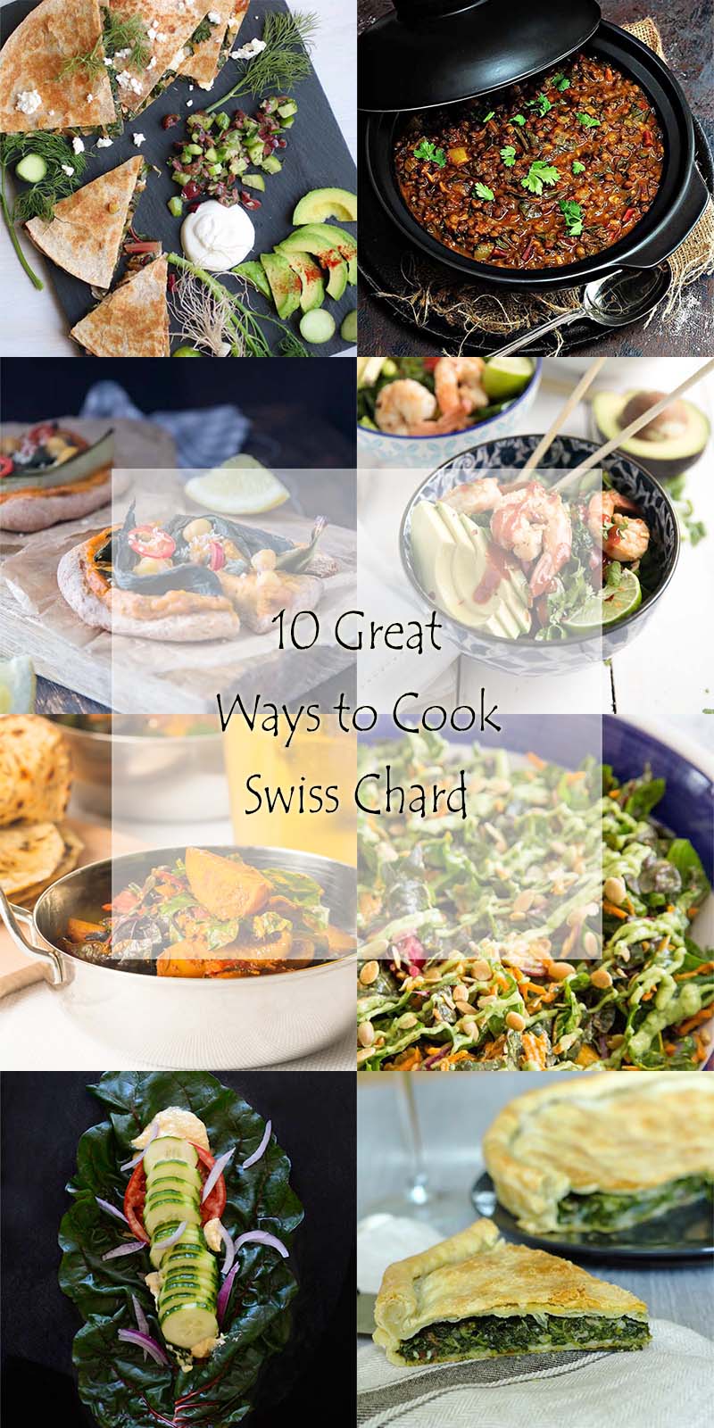Looking for some new ways to cook Swiss chard? I have here a great roundup of interesting recipes for taking Swiss chard beyond the saute. | justalittlebitofbacon.com