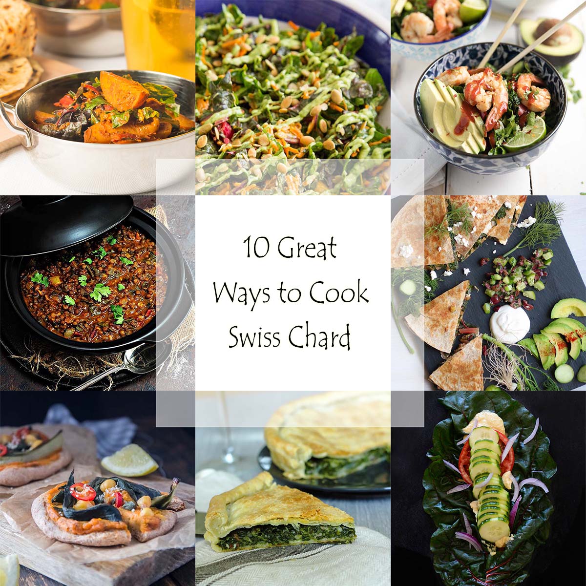 Looking for some new ways to cook Swiss chard? I have here a great roundup of interesting recipes for taking Swiss chard beyond the saute. | justalittlebitofbacon.com