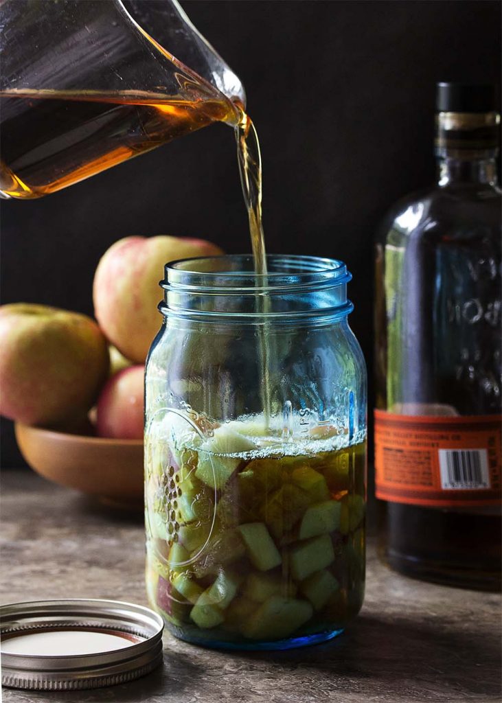 Awesome Maple Old Fashioned Cocktail with Apple Bourbon - Just a Little