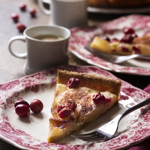 Pear Quick Bread with Streusel Topping Just a Little Bit of Bacon