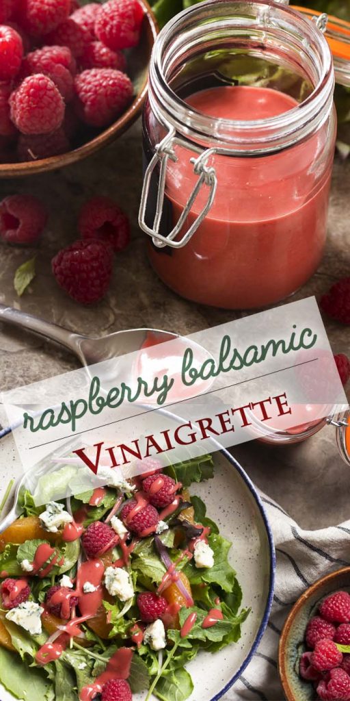 Fresh Raspberry Balsamic Vinaigrette Just a Little Bit of Bacon