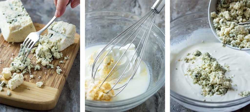 What Is Blue Cheese Dressing Made Out Of