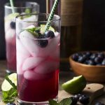 Blueberry Mojito Pitcher for a Crowd