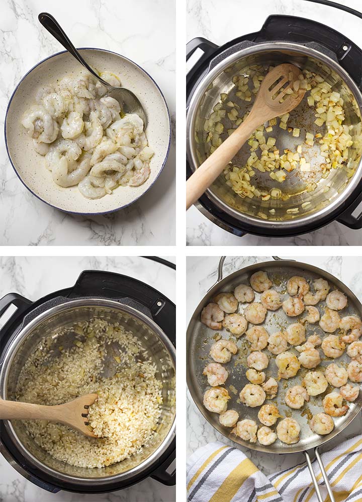Step by step on how to make get started on the recipe.