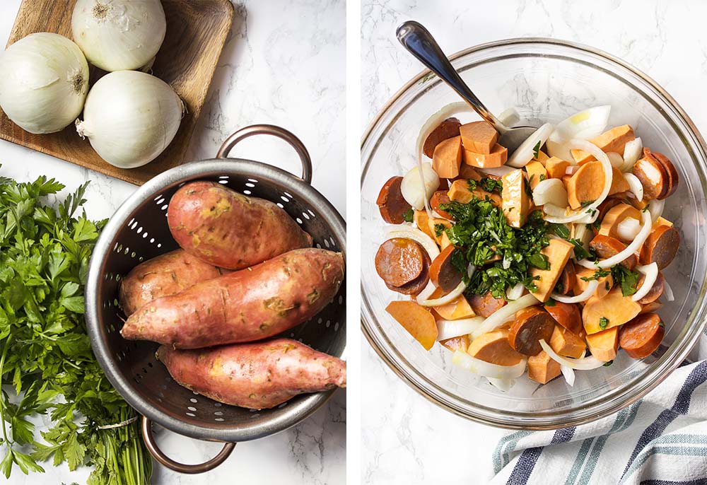 Step by step and how to make the recipe.