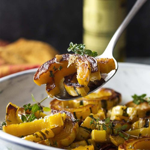Roasted Hakurei Turnips and Radishes Just a Little Bit of Bacon