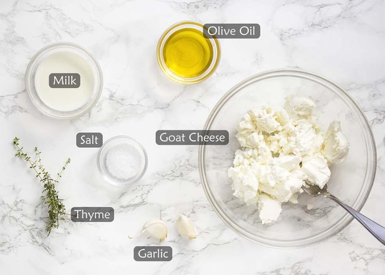 Garlic Herb Goat Cheese Spread Just a Little Bit of Bacon