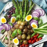 Spring Asparagus Nicoise Salad