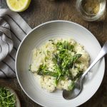 Brie and Lemon Asparagus Risotto